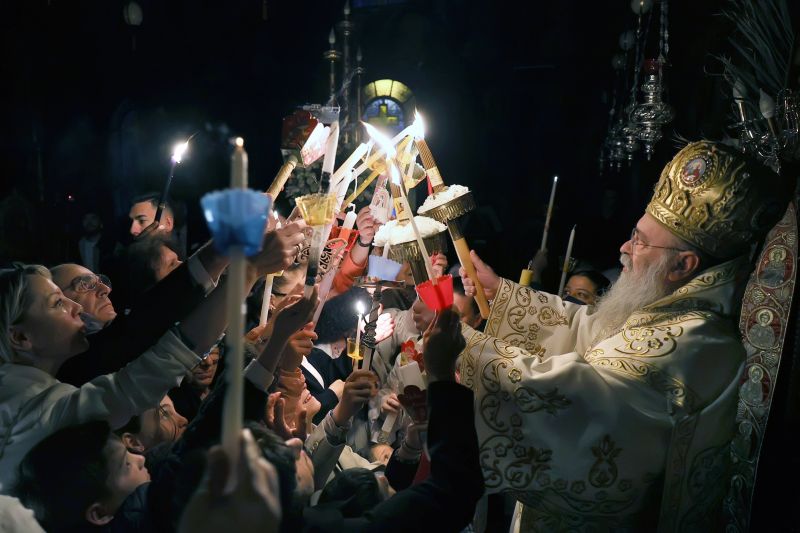 Η Ανάσταση στη Μητρόπολη Δράμας